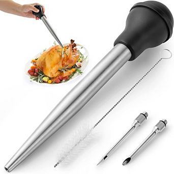 Zulay Kitchen Turkey Baster (Stainless Steel)