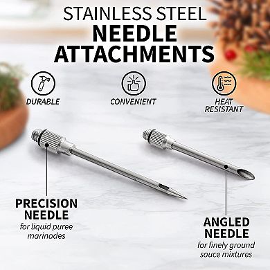 Zulay Kitchen Turkey Baster (Stainless Steel)
