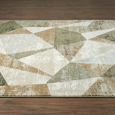 Abani Rugs Savoy SAV100A Contemporary Geometric Area Rug