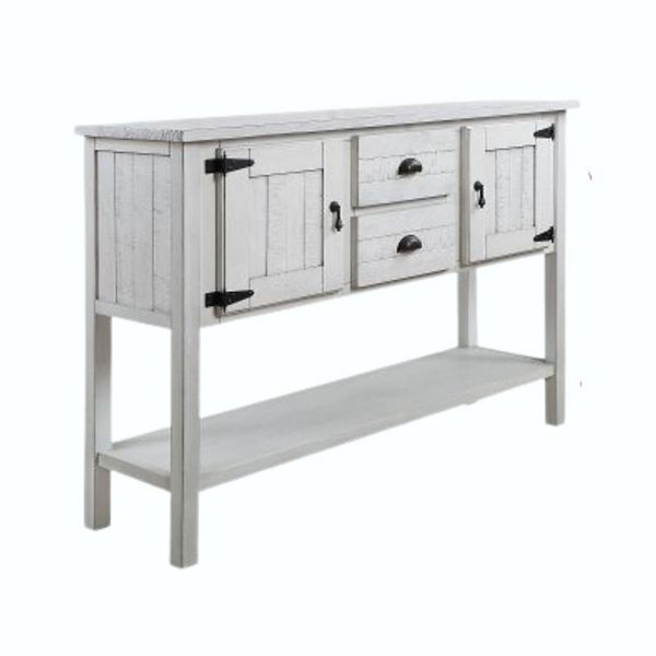 Kitchen Storage Sideboard and Buffet Server White
