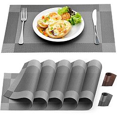 150-Pack Round Paper Placemats for Tableware Decoration, Party