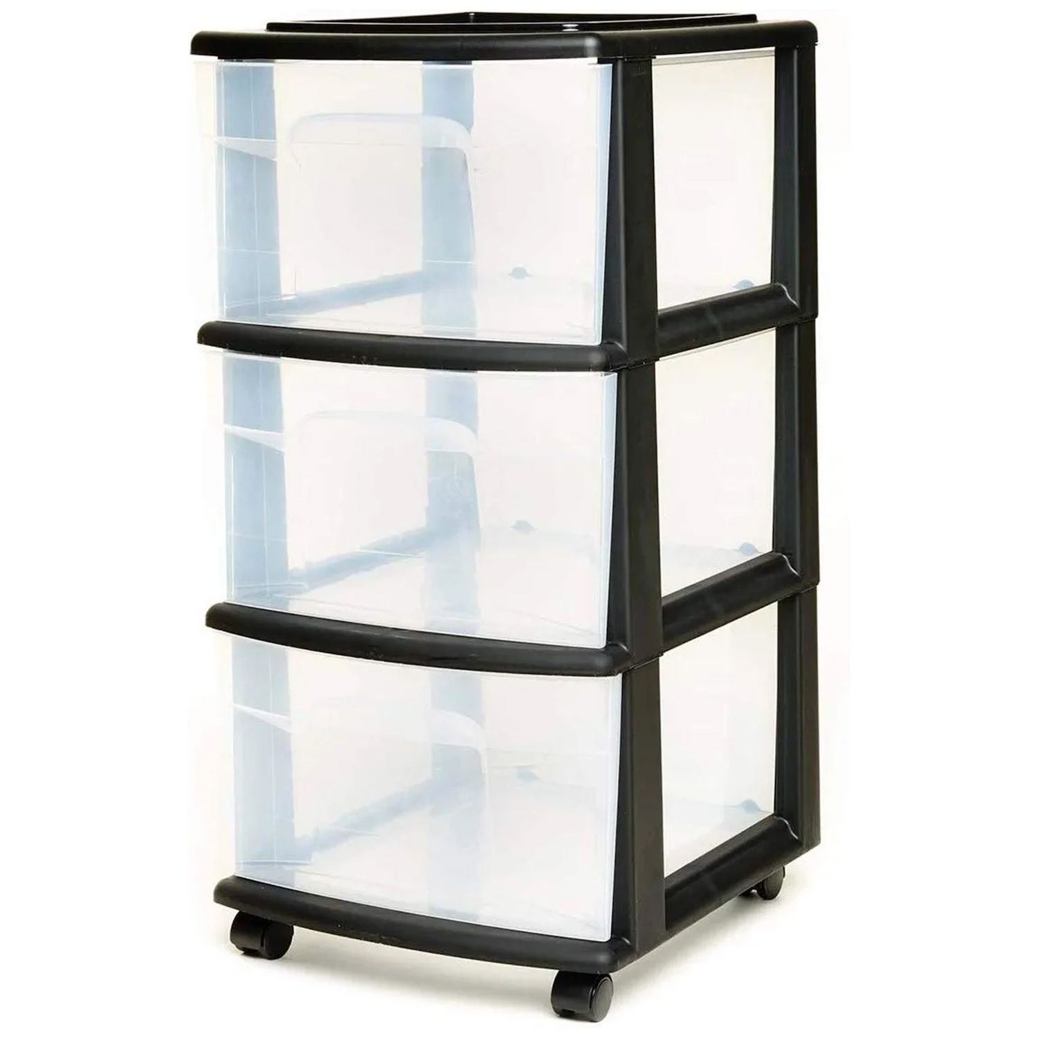 Simplify 3-Tier Cabinet Organizer, Clear