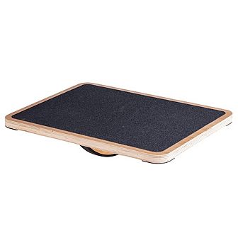 Advanced Professional Wooden Balance Rocker Board, Support Up To 350lb
