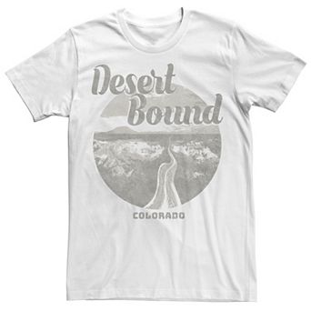 Men's Desert Bound Colorado Gray Logo Tee