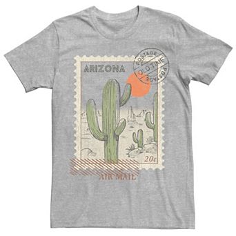 Men's Arizona Desert Scene Stamp Tee