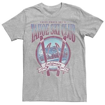 Men's Tahoe Ski Club California 1978 Circle Logo Tee
