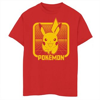 Boys 8-20 Pokemon Digital Pikachu Graphic Tee