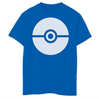 Boys 8-20 Pokemon White Pokeball Graphic Tee