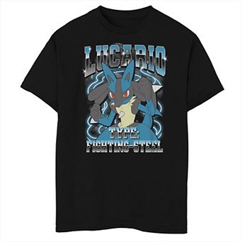 Boys 8-20 Pokemon Lucario Type Fighting Graphic Tee