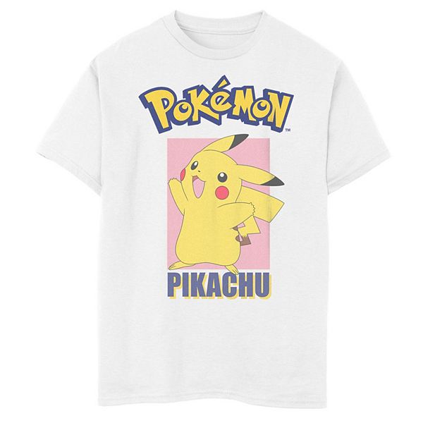 Pokémon Pokmon Boys Pikachu Baseball Jersey and Graphic Tee, 2-Pack, Sizes 4-18, Boy's, Beige