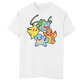 Boys 8-20 Pokemon Classical Group Graphic Tee
