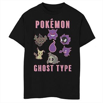 Boys 8-20 Pokemon Ghost Type Graphic Tee