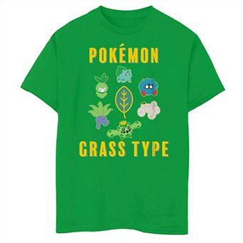 Boys 8-20 Pokemon Grass Type Graphic Tee