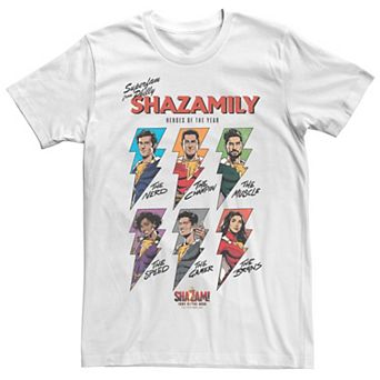 Men's Shazam Fury Of The Gods The Shazamily Of Philly's Tee