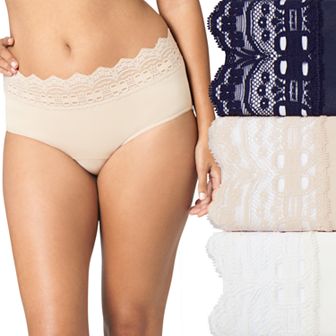 Women's Olga® by Warner's® 3-pack Secret Hug Hipster Panty Set 0913J3
