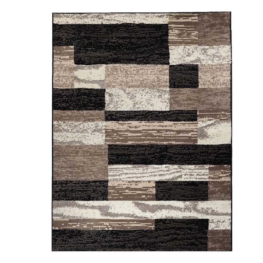 SUPERIOR Rockwood Contemporary Geometric Patchwork Area Rug