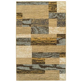 SUPERIOR Rockwood Contemporary Geometric Patchwork Area Rug