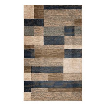 SUPERIOR Rockwood Contemporary Geometric Patchwork Area Rug