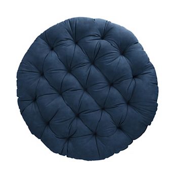 Sorra Home Suede Round Papasan Cushion
