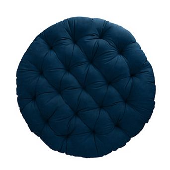 Sorra Home Suede Round Papasan Cushion