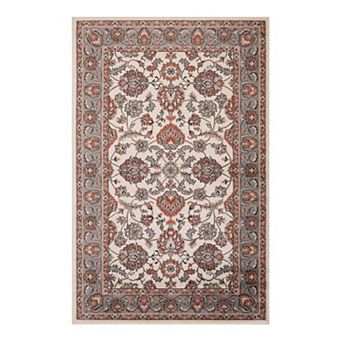 SUPERIOR Lille Traditional Floral Indoor Area Rug