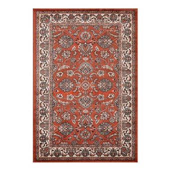 SUPERIOR Lille Traditional Floral Indoor Area Rug