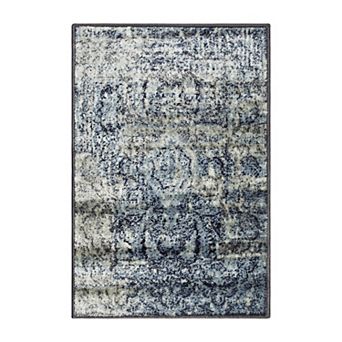 SUPERIOR Salford Contemporary Floral Medallion Indoor Area Rug
