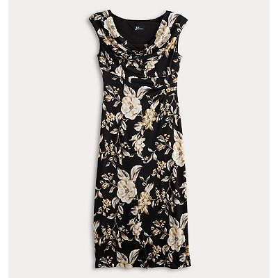 chinese dress ladies Connected Apparel Deep V-Neckline 3/4 Sleeves Waist Tie Maxi Dress