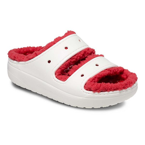 Crocs Classic Cozzzy Holiday Sweater Women s Slide Sandals