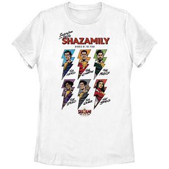 Juniors' DC Comics Shazam Shazamily Graphic Tee