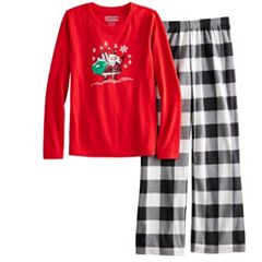 Boys 4-20 Jammies For Your Families® Jingle All The Way Top & Pants Pajama  Set