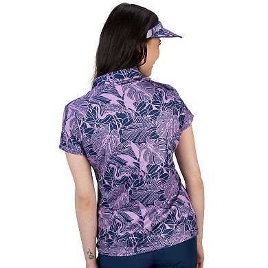 Women's Nancy Lopez Golf Lush Short Sleeve Top