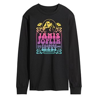 Men's Janis Joplin Fillmore Long Sleeve Tee