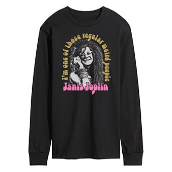 Men's Janis Joplin Weird People Long Sleeve Tee
