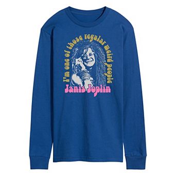 Men's Janis Joplin Weird People Long Sleeve Tee