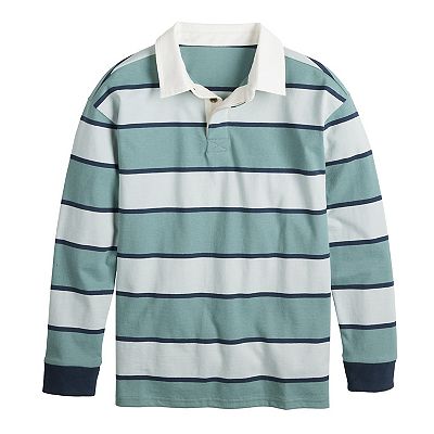 Boys 8-20 Sonoma Goods For Life® Long Sleeve Rugby Polo in
