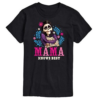 Disney's Coco Big & Tall Mama Knows Best Graphic Tee