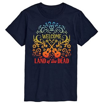 Disney's Coco Big & Tall Land Of The Dead Graphic Tee