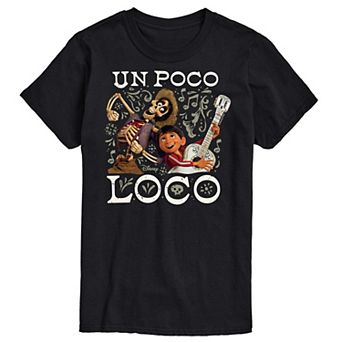 Disney's Coco Big & Tall Un Poco Loco Graphic Tee