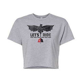 Juniors' How To Train Your Dragon Cropped Tee