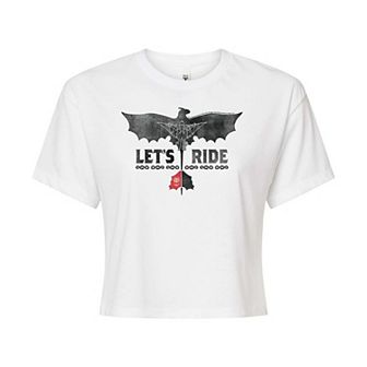 Juniors' How To Train Your Dragon Cropped Tee