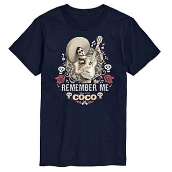 Disney's Coco Big & Tall Remember Me Ernesto Graphic Tee