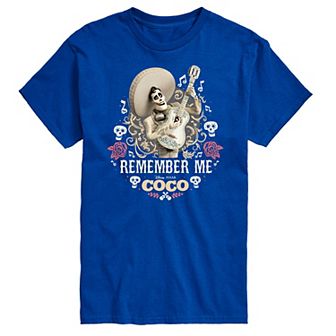 Disney's Coco Big & Tall Remember Me Ernesto Graphic Tee