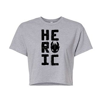 Juniors' How To Train Your Dragon Cropped Tee