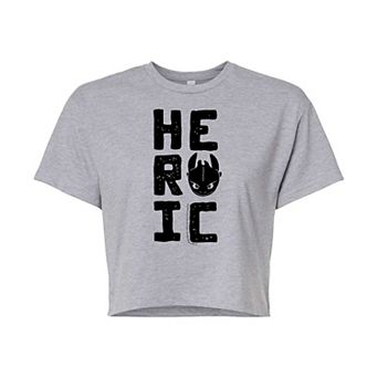 Juniors' How To Train Your Dragon Cropped Tee