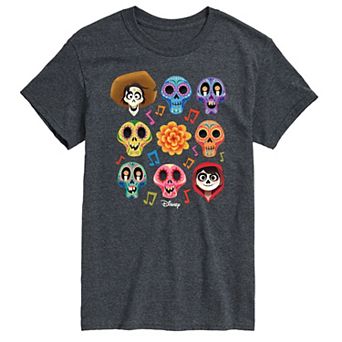 Disney's Coco Big & Tall Character Grid Graphic Tee