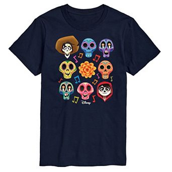 Disney's Coco Big & Tall Character Grid Graphic Tee