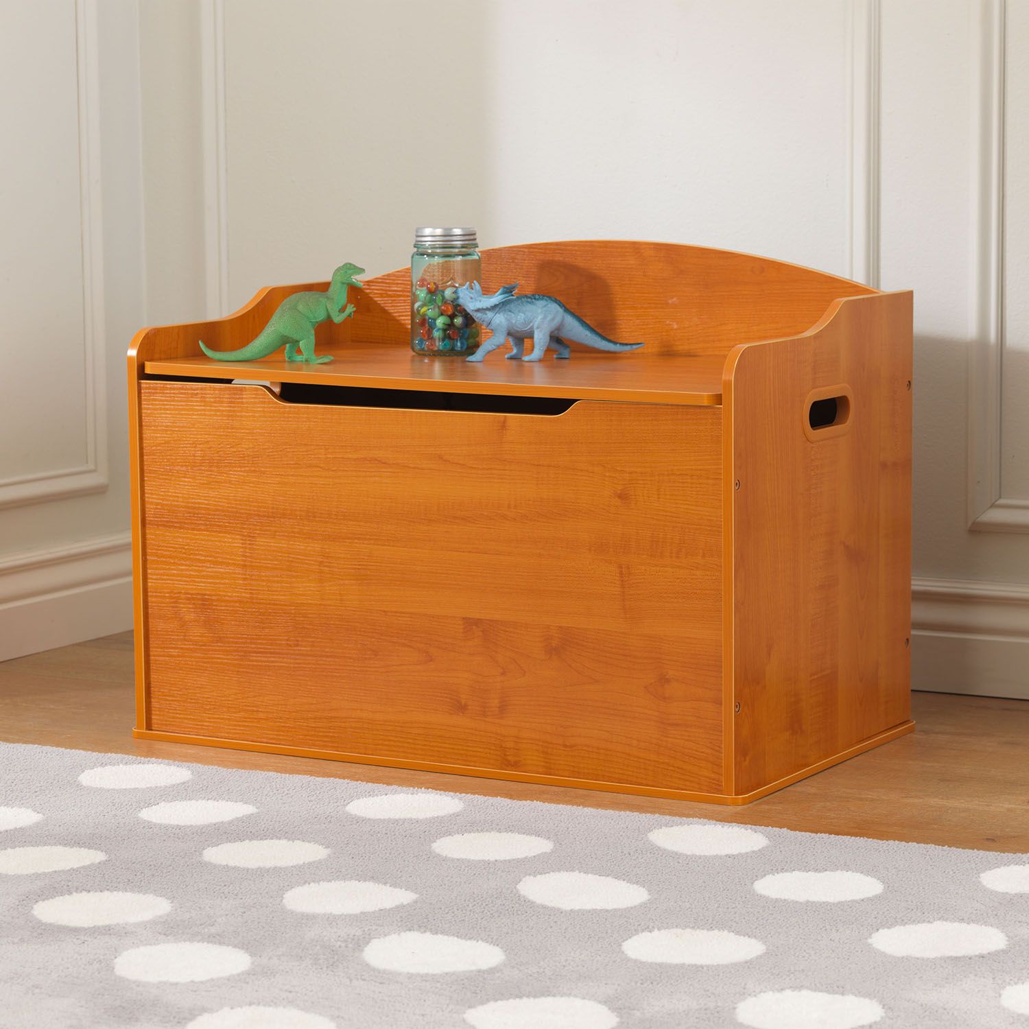 austin toy storage bench