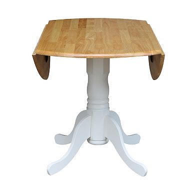 Round Drop Leaf Table