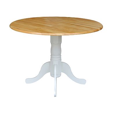 Round Drop Leaf Table